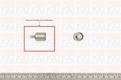 FAI AUTOPARTS t9311 -  Паразитный / Ведущий ролик, зубчатый ремень